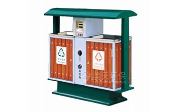 鋼木垃圾桶 鋼木垃圾桶